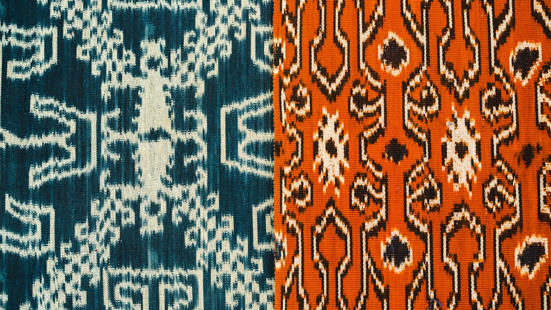 Batik Moden Corak Geometri